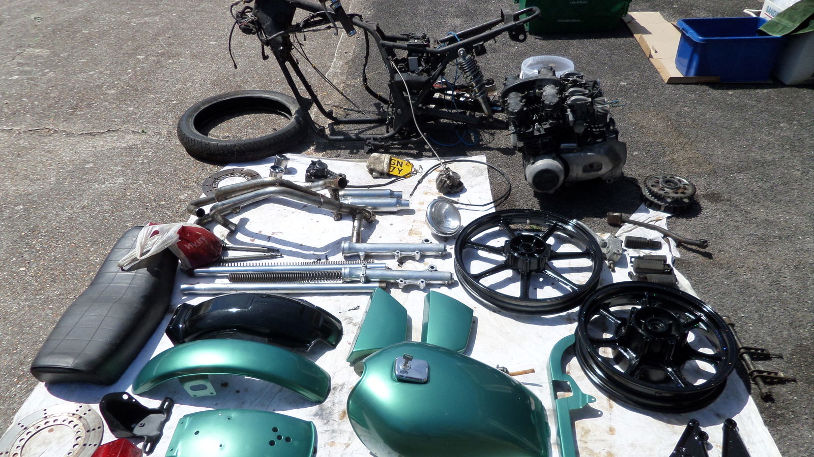 Bike of the day: Kawasaki KZ 400 project